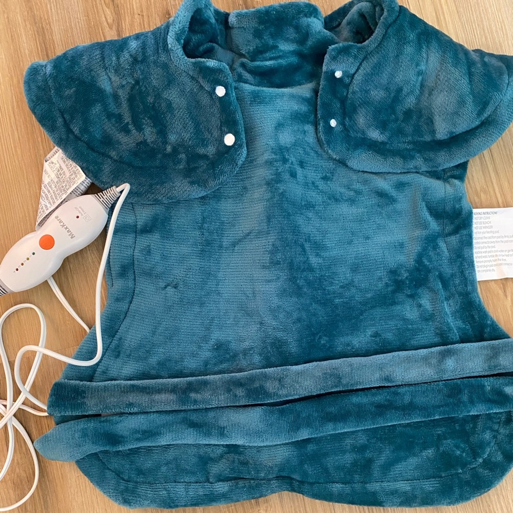 🔥🔥Electric Heating Pad for Back & Shoulder Relief w/Four Adjustable Settings - Picture 4 of 8